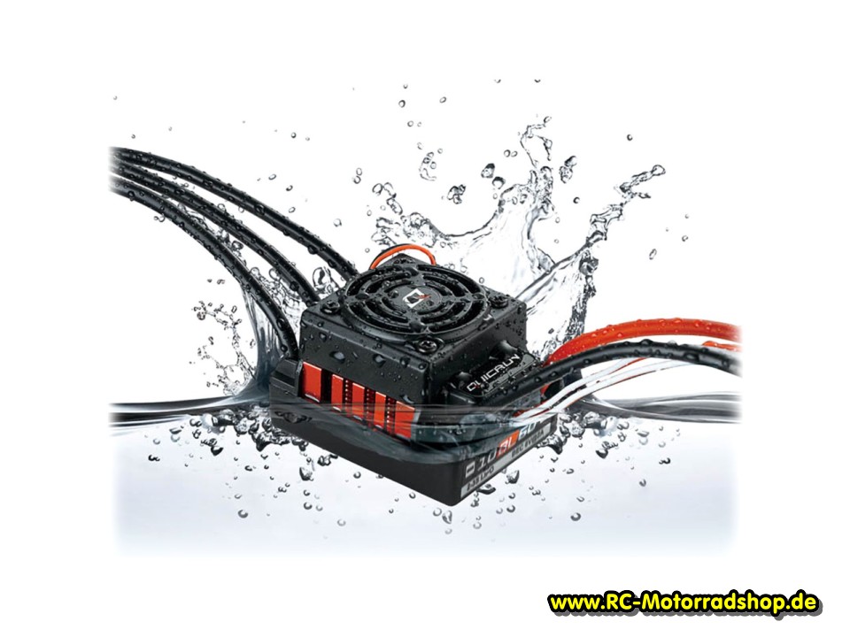 HW30107100: Hobbywing QuicRun WP10BL60 Brushless Regler 60A 2-3s (official Stock ESC 2025) HW30107100